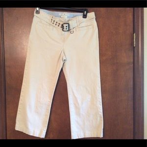 Tommy Hilfiger Capris with self belt.